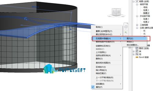 Revit中实现幕墙绘制的方法 - BIM,Reivt中文网