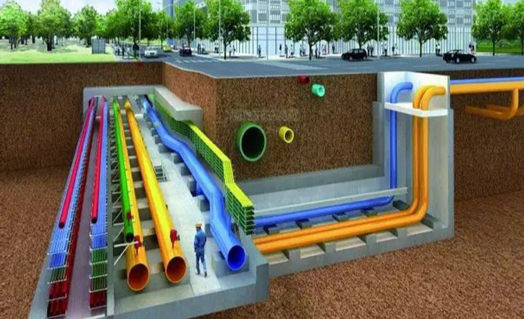 bim技术在地下埋管的设计应用管廊案例bim技术在城市地下管线设计与